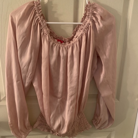 Off the shoulder silk shirt - Picture 1 of 1